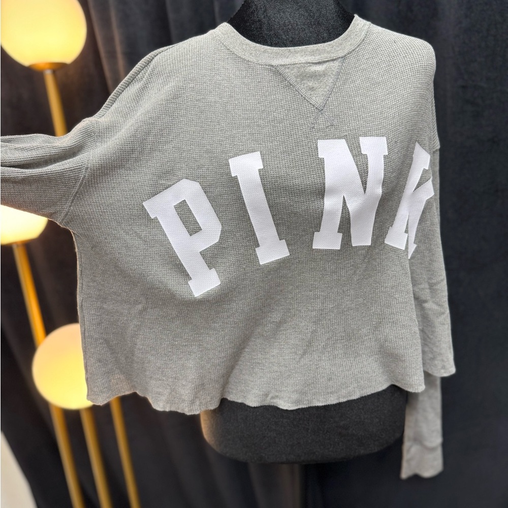 PINK Victoria's Secret Gray Sweatshirt
